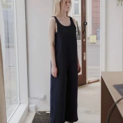 Port Northampton Baserange Tank Jumpsuit - Raw Denim MAN