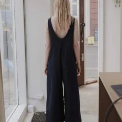 Port Northampton Baserange Tank Jumpsuit - Raw Denim MAN