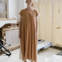 Port Northampton WOMAN Baserange Shaw Sleeveless Dress - Aural