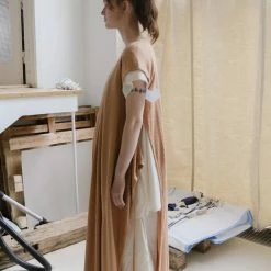 Port Northampton WOMAN Baserange Shaw Sleeveless Dress - Aural