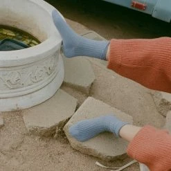 Port Northampton Baserange Rib Ankle Socks - Size 40-44