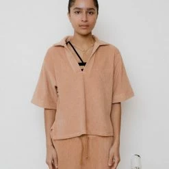 Port Northampton WOMAN Baserange Galu Shirt- Mar Brown