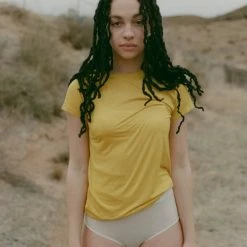 Port Northampton Baserange Tee Shirt - Cafa Yellow WOMAN