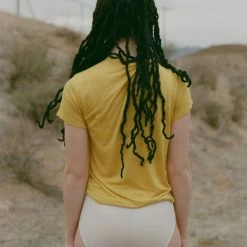 Port Northampton Baserange Tee Shirt - Cafa Yellow WOMAN