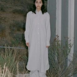 Port Northampton Baserange Ole Shirt Dress - Stripe WOMAN