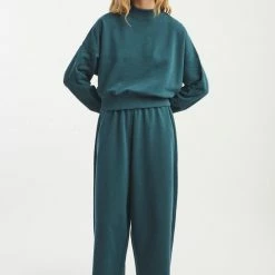 Port Northampton WOMAN Rita Row Wanda Pant - Ocean