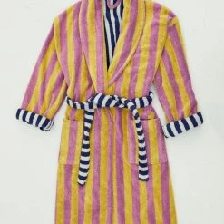 Port Northampton MAN Dusen Dusen Bathrobe - Grapefruit