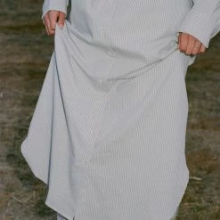 Port Northampton Baserange Ole Shirt Dress - Stripe WOMAN