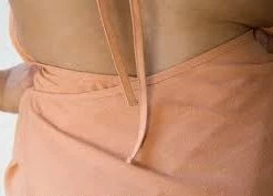 Port Northampton Baserange Apron Dress - Peach/small