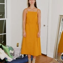 Port Northampton Baserange Yumi Apron Dress - Silk/wool