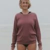 Port Northampton WOMAN Baserange Ribbed Sweat - Cuka Brown