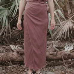 Port Northampton WOMAN Baserange Brig Skirt - Cuka Brown