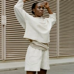 Port Northampton Baserange Cobble Sweat Shorts WOMAN