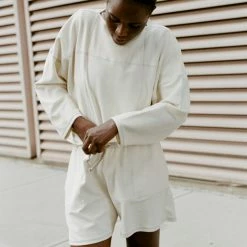 Port Northampton Baserange Cobble Sweat Shorts WOMAN