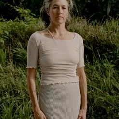 Port Northampton Baserange Pama 3/4 Tee - Laut Pink