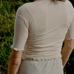 Port Northampton Baserange Pama 3/4 Tee - Laut Pink