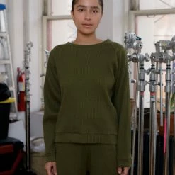 Port Northampton Baserange Basic Sweat - Dark Green