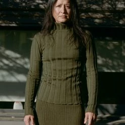 Port Northampton Baserange Adler Turtleneck - Selva Green