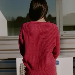 Port Northampton WOMAN Baserange Mea Pullover - Cuan Pink