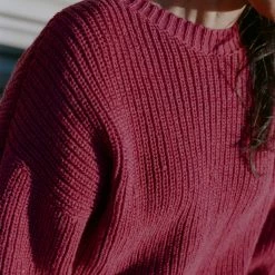 Port Northampton WOMAN Baserange Mea Pullover - Cuan Pink