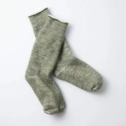 Port Northampton Rototo Double Face Crew Socks - Army Green